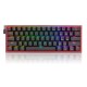 Redragon Fizz K617 Black- RED SWITCH